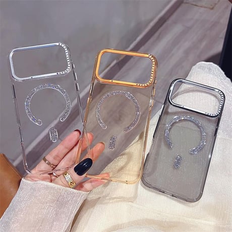 CUTECASEダイヤデコ iPhone17Pro/17ProMaxケース MagSafe対応 高透明高品質 iPhone17/Airケース おしゃれ 耐久性ある CM5731