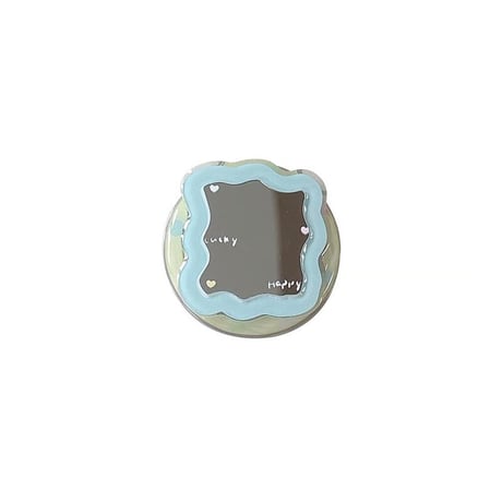 CUTECASEミラー スマホグリップ スタンド マグネット式タイプ 便利 可愛い 耐久性ある ギフトに最適 夏秋に人気 CM5476