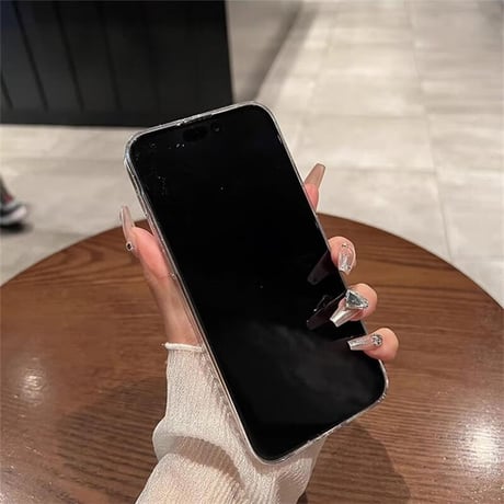 CUTECASE高品質キラキラクリアMagSafe iPhone16Pro/16ケース 黄ばまない iPhone15pro/14pro/13proケース ラメ入り 軽量薄型 高級感CM4664