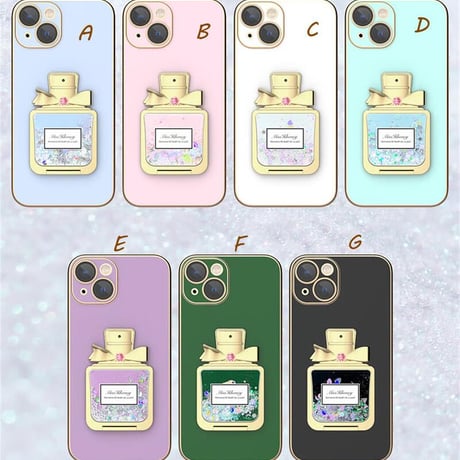 CUTECASE グリッター香水瓶スタンド iphone15pro/14/13proケース キラキラ アイフォン12mini/11proカバー お洒落 使いやすい 個性ファッションCM2198