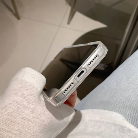 CUTECASE iPhone17Promaxケースキラキラリボン柄ラメ入り アイフォン17pro/Air/16Pro/15カバー ガールズに人気 ソフトケースCM5782