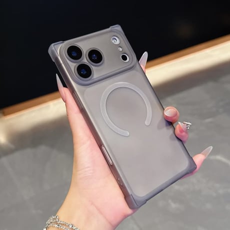 CUTECASE スクエア iPhone17ProMax/17Proケース 指紋防止 マット仕上げ MagSafe対応 iPhone17/Air/16/15カバー カメラ保護 耐衝撃CM5821