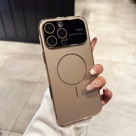 CUTECASE耐衝撃耐久性 iPhone16pro/16promaxカバー レンズ保護 Magsafe対応 iPhone15pro/14/13カバー 丈夫 高級感 CM5372