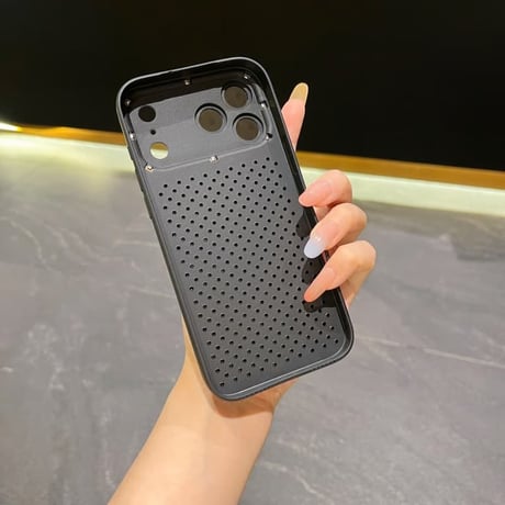 CUTECASE 織物 iPhone17ProMax/17Proケース カメラ保護カバー iPhone17/16/15カバー 放熱仕様 セレブ愛用 CM5829