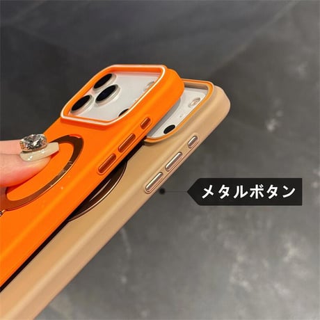 CUTECASE MagSafeリングベルト iPhone17Promaxケース 17Pro/17/17Airケース スタンド機能 耐衝撃 手さわりいい 高品質CM5627
