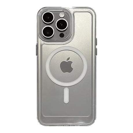 CUTECASE Magsafe対応 iPhone15/15promaxケース 黄ばまない 透明 iPhone14/13pro/12promaxケース シンプル 耐衝撃CM4429