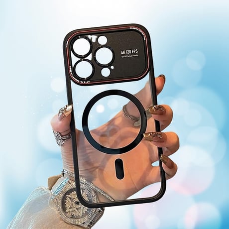 CUTECASE 耐衝撃Magsafe充電 iPhone17pro/16promaxケース カメラカバー 高級感 iPhone15Promax/14proカバー 耐久性あり CM5587