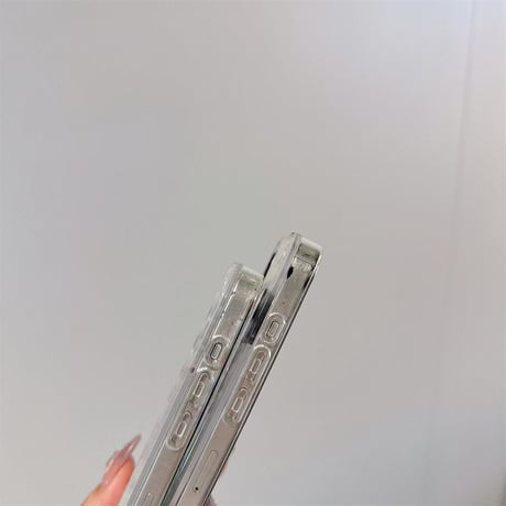CUTECASE動く液体 iPhone16/16proケース 蝶々 キラキラグリッター入り iPhone14/13pro/12カバー 大人可愛い 夏に人気 人気CM5250