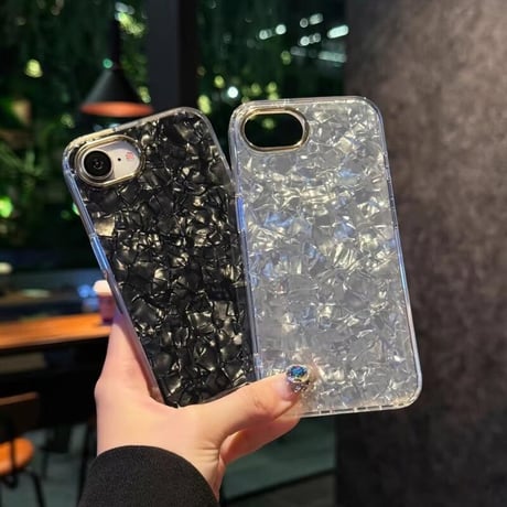 CUTECASEシェル柄 iPhone16eケース 上品 iPhone16pro/15/14proカバー ガールズに大人気 エレガント 丈夫CM5127