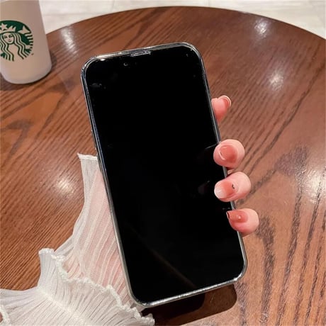 CUTECASEオシャレ 鏡付 iPhone15pro/15promaxケース パールチェーン付 アイフォン14プロ/13/12カバー 豪華 ギフトに最適 CM4475