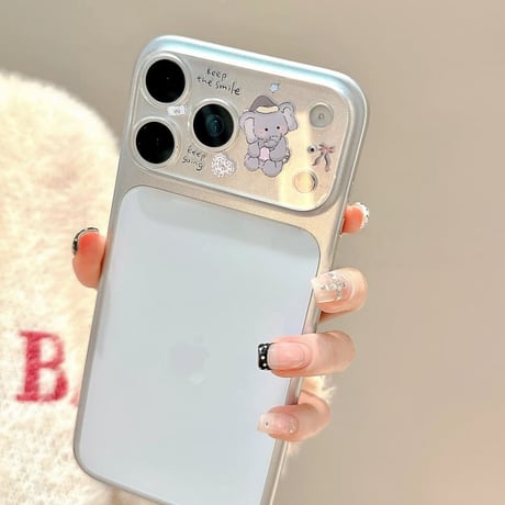 CUTECASE 可愛いカメラ保護カバー iPhone17Pro iPhone17ProMax ガラスレンズフィルム 動物柄 人気 傷から保護 ギフトにおすすめ CM5794
