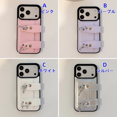 CUTECASE カード入れ付 iPhone17Promaxケース レザー製 iPhone16Promax/15pro/15/14/13ケース 耐久性ある 高品質CM6375