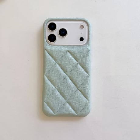 CUTECASEキルティングレザークラシックなダイヤモンドデザイン iPhone17/17Proケース おしゃれ 高級感 iPhone17ProMax/Airケース セレブ愛用 CM5715