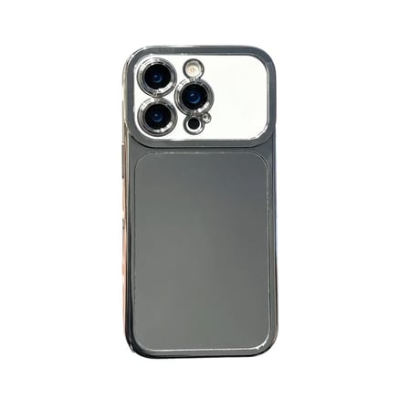 CUTECASE メッキメイク直し鏡 iPhone17pro/17ケース 艶感 iPhone16pro/15ケース カメラカバー カメラコントロールカバー付CM5976