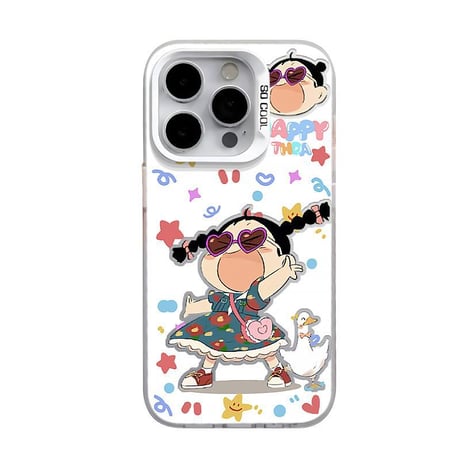 CUTECASE かわいい女の子iphone15proケース