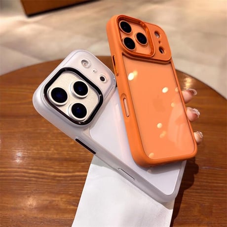 CUTECASE 高品質 シンプル iPhone17ProMax/17Proケース 耐衝撃 金属カメラ枠 iPhone17/Airカバー 装着しやすい 黄ばまない CM5727