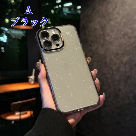 CUTECASEキラキララメ iPhone16Pro/16/16plusケース レンズカバー付き iPhone16Promaxカバー 大人ファッション 高級感高品質 黄ばまない CM4733