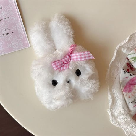 CUTECASEふもふも兎 Airpods４ケース かわいい Airpods3/pro2カバー 可愛すぎる プレゼントにおすすめ CM4951