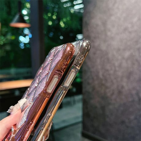 CUTECASE ダイヤデコ iphone16pro/16eケース オシャレ綺麗アイフォン13/12proカバー カメラ保護 キラキラインナーシート付き CM5494