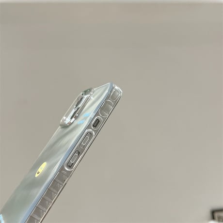 CUTECASEキラキラ笑顔 iphone15/15proケース 頑丈 アイフォン13/14pro/12proカバー 可愛い 女子力アップ CM3970