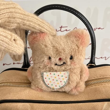 CUTECASE熊ぬいぐるみ エアーポッズプロ2/proケース 可愛い Airpods3/2カバー 柔らかい 手さわりいいCM4615