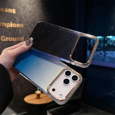 CUTECASE キラキラ iPhone17/17Airケース 星の空 きれい iPhone17ProMax/17Proカバー 大人可愛い 輝く美しい CM5688