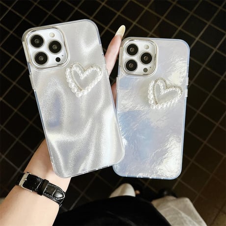 CUTECASE キラキラ iPhone15/16proケース パープストラップ付 アイフォン14プロ/13/12カバー 綺麗 女子力アップ CM4567