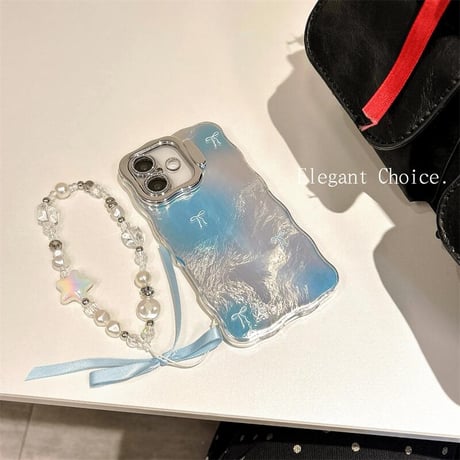 CUTECASEスタイリッシュなデザインiPhone16/16Proケース スタンド付 ストラップ アイフォン15プロ/14/13proカバー キラキラ 便利 おしゃれ CM4782