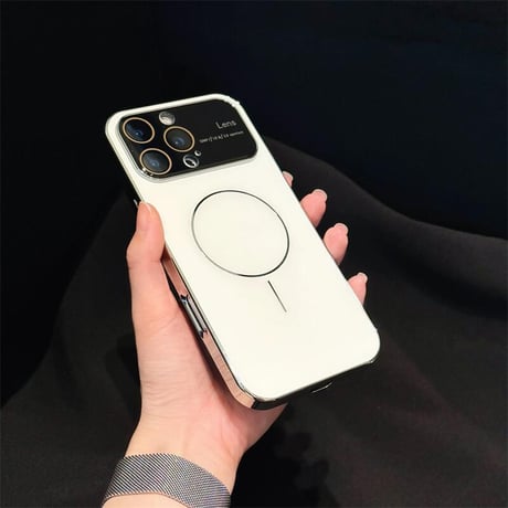 CUTECASE耐衝撃耐久性 iPhone16pro/16promaxカバー レンズ保護 Magsafe対応 iPhone15pro/14/13カバー 丈夫 高級感 CM5372