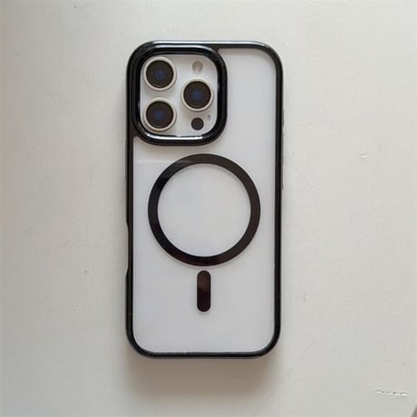 CUTECASE淡色系 iPhone16pro/16promaxケース MagSafe対応 iPhone15pro/14/13カバー シンプル風 男女兼用 頑丈 CM5293