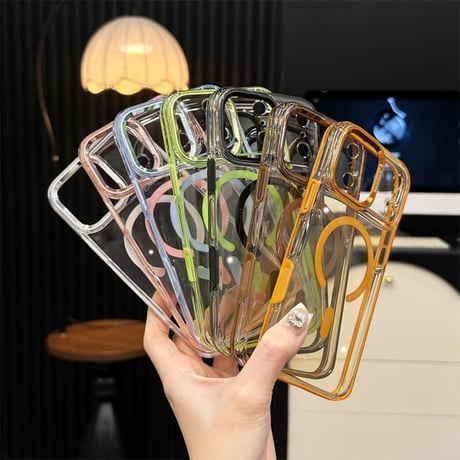 CUTECASEカメラコントロールボタンカバー付 iPhone17/17ProMaxケース MagSafe対応 高透明光沢感 17Pro/Airケース 耐衝撃 高品質 CM5723