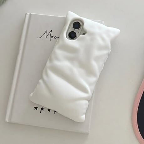 CUTECASE まくらiPhone17Promaxケース シリコン iPhone16Pro/15Pro/14ケース 丈夫 保護性よい ギフトに最適CM6493