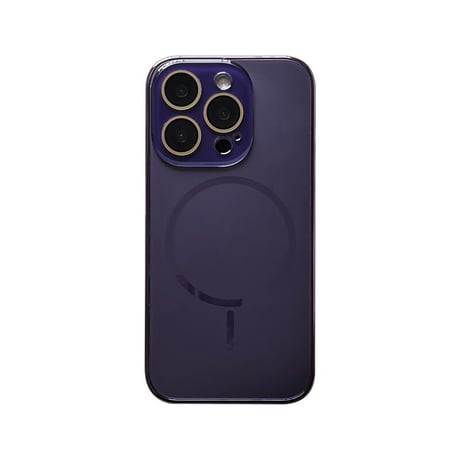 CUTECASE強力マグネット iPhone16pro/16promaxケース ワイヤレス充電 耐衝撃iPhone15pro/14/13カバー カメラ保護 艶感 耐久性 CM5340