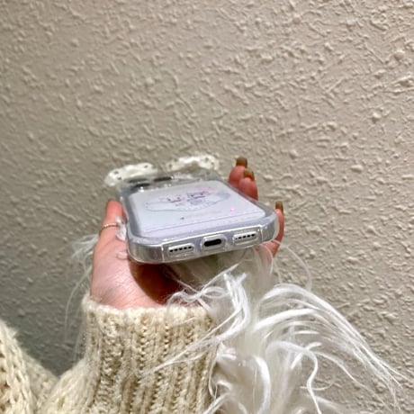 CUTECASE ダイヤデコ猫耳 iPhone17Pro/17ケース カメラカバー付 iPhone17ProMax/16Pro/15カバー 可愛すぎ 存在感抜群CM6021