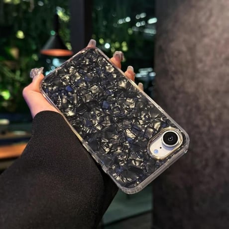 CUTECASEシェル柄 iPhone16eケース 上品 iPhone16pro/15/14proカバー ガールズに大人気 エレガント 丈夫CM5127