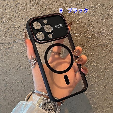 CUTECASE 耐衝撃Magsafe充電 iPhone17pro/16promaxケース カメラカバー 高級感 iPhone15Promax/14proカバー 耐久性あり CM5587