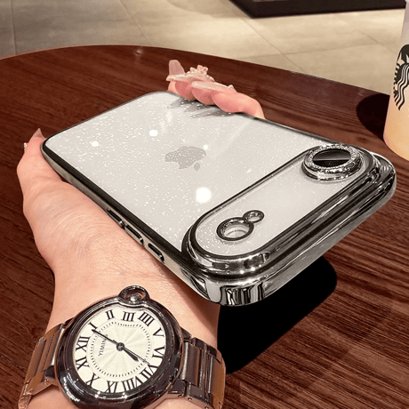 CUTECASEキラキララメレンズフィルム iPhone17pro/17ケース 星空のように輝く アイフォン17promax/Air/16proカバー 黄ばまない オシャレ 人気品 CM5724