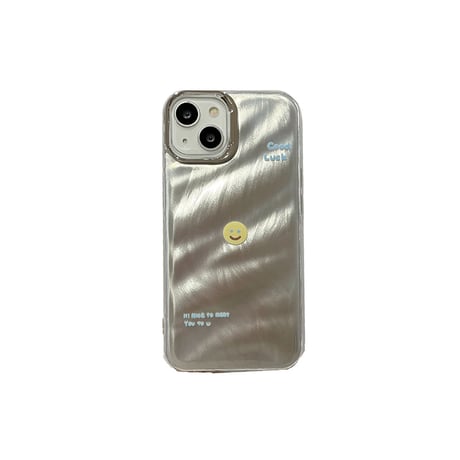 CUTECASEキラキラ笑顔 iphone15/15proケース 頑丈 アイフォン13/14pro/12proカバー 可愛い 女子力アップ CM3970