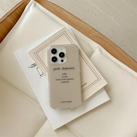 CUTECASE カップグリップ iPhone15/15proケース 英語 iPhone14/13pro/12ケース シック ファッションCM4472