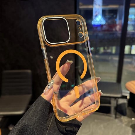 CUTECASE iPhone17Pro/17ケース カメラコントロールカバー付 iPhone17Air 17Promaxケース MagSafe対応 高透明黄ばまないCM5658