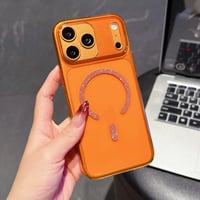 CUTECASE ラメ入りMagSafeリング iPhone17pro/17ケース ワイヤレス充電 高透明 iPhone16promax/15/14カバー シンプル オシャレCM5987