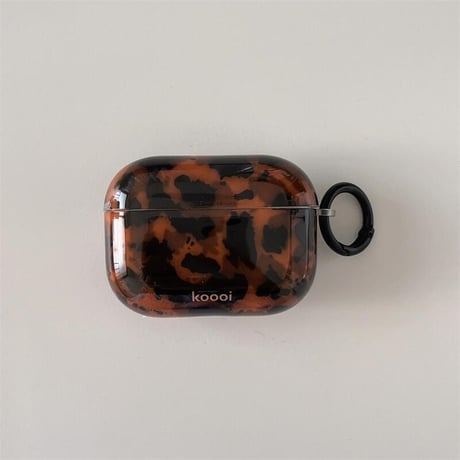 CUTECASE琥珀色 Airpods 4ケース 大人気 シック AirpodsPro2/Pro1 Airpods3/2カバー大人可愛い リング付 ギフトにおすすめ CM4764