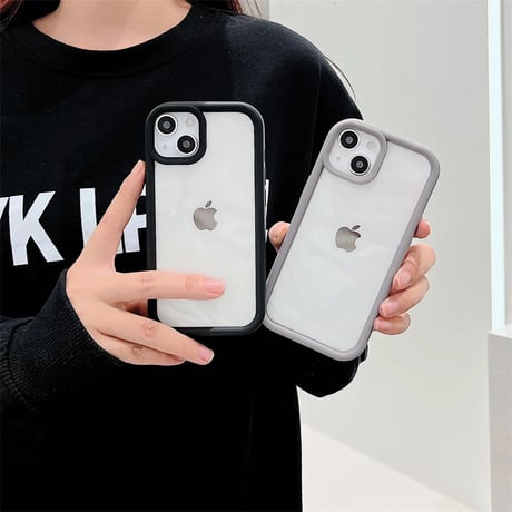 CUTECASE シンプル iPhone15/15Proケース 頑丈耐衝撃 iPhone14/13/12proケース 黄ばまない 耐久性ありCM3900