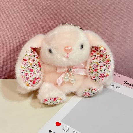 CUTECASE ウサギぬいぐるみ Airpods Pro3ケース ふもふも Airpods 4/3カバーケース AirpodsPro2/1 かわいい ギフトにおすすめ CM6486