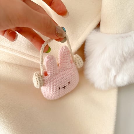 CUTECASE ニット兎 AirpodsPro3ケース カールメガネ Airpods4/pro2カバー ピンク 可愛すぎ プレゼントに合う CM5872