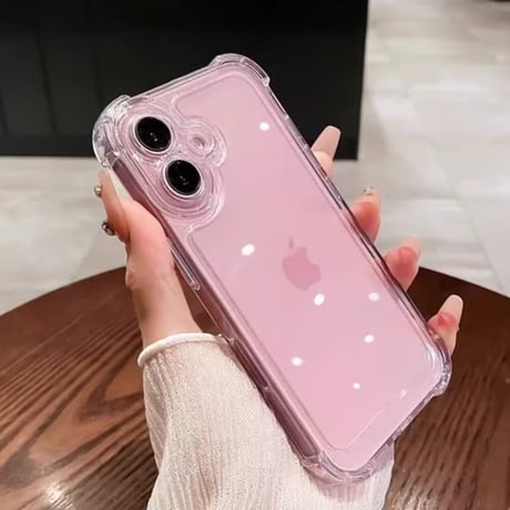 CUTECASE ラベンダー/ミストブルー/セージ iPhone17ケース 四隅耐衝撃 iPhone17Pro/16Promax/15ケース クリア レンズ保護 CM6094