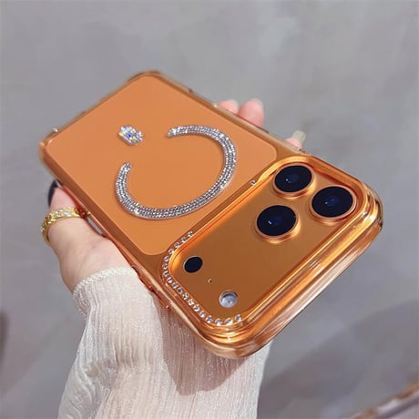 CUTECASEダイヤデコ iPhone17Pro/17ProMaxケース MagSafe対応 高透明高品質 iPhone17/Airケース おしゃれ 耐久性ある CM5731