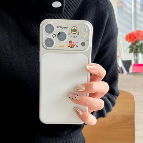 CUTECASE可愛い動物柄 カメラカバー iPhone17Pro iPhone17ProMax ガラスレンズフィルム 傷から保護 iPhoneをカスタマイズ CM6120
