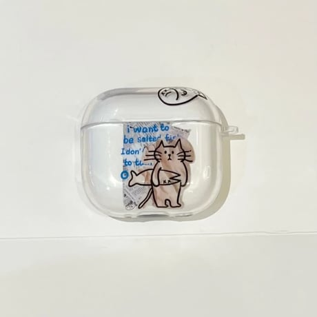 CUTECASE カップルペア AirPodsPro3ケース AirPods4 可愛い猫と犬 AirpodsPro2/3/2カバー お揃い ギフトにおすすめCM5795