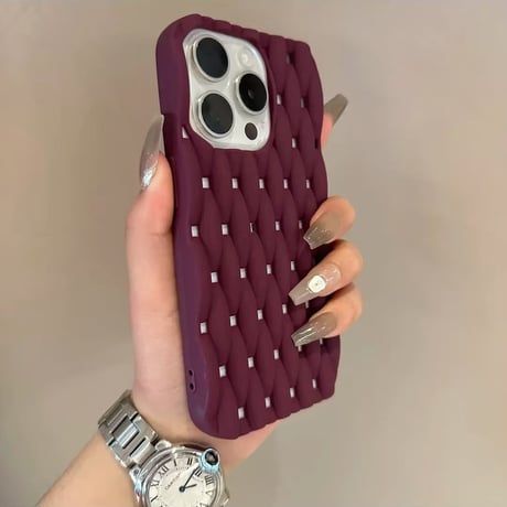 CUTECASE大穴ソリッドカラー冷却レースシェルソフトシェルiphone15proケースDY617
